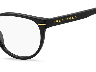 Designer Men Hugo Boss Eyeglasses: 1324 - Matte Gold Black- SpecSMART Eye Clinic (Zoom View)